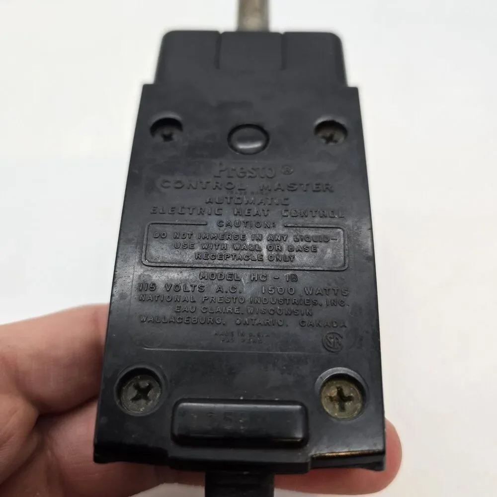 Vintage One Presto Control Master Model HC-1B Tested